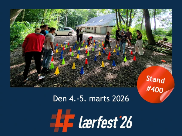 KollegaKompagniet deltager på Lærfest'26 i Bella Center. Find os på stand nummer 400.