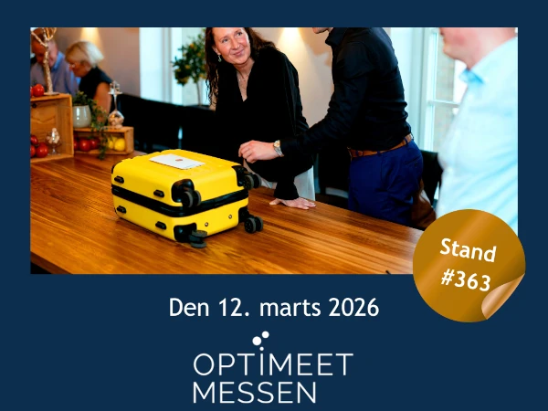 KollegaKompagniet deltager på OPTIMEET Messen 2026 i Bella Arena. Find os på stand nummer 363.
